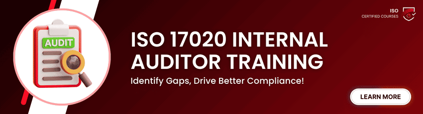 ISO 17020 Internal Auditor Training