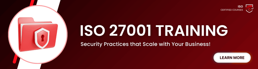 Join our ISO 27001 Training