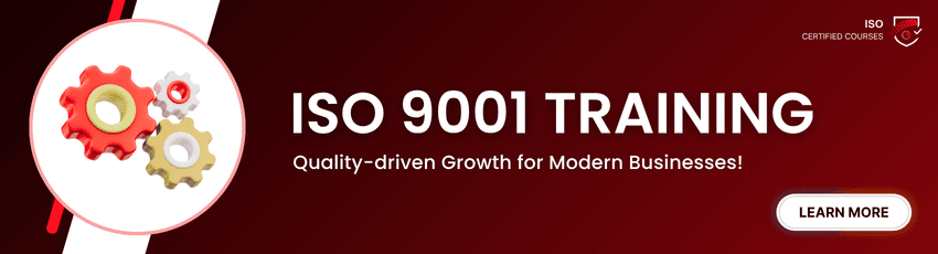 Join our ISO 9001 Training