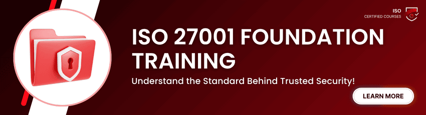 ISO 27001 Foundation Training Join ISO 27001 Foundation Training now