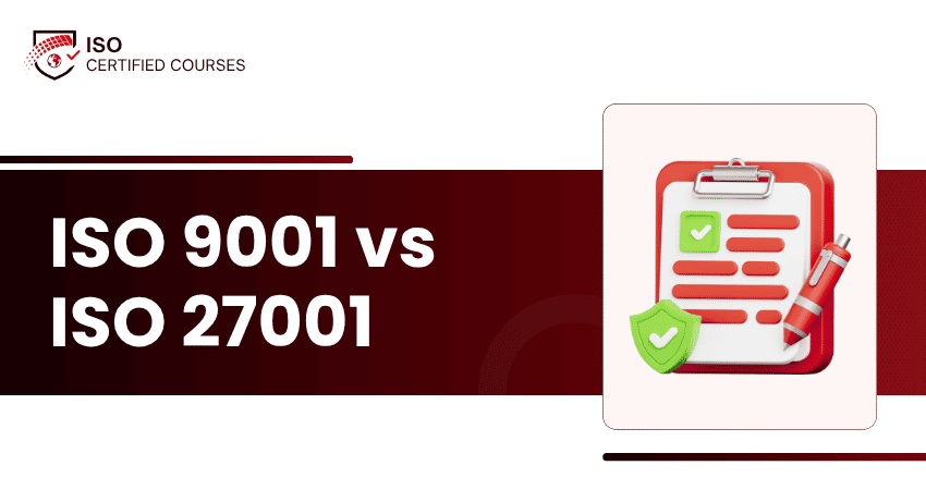 ISO 9001 vs ISO 27001
